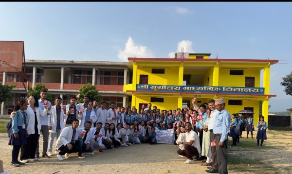 रोटराक्ट क्लब अफ नेपालगंज मेडिकल कलेजद्वारा प्रोजेक्ट "पवित्र"को दोस्रो चरण समपन्न